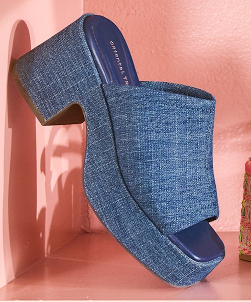 プラットフォームミュールサンダル/41229（サンダル）｜ORiental