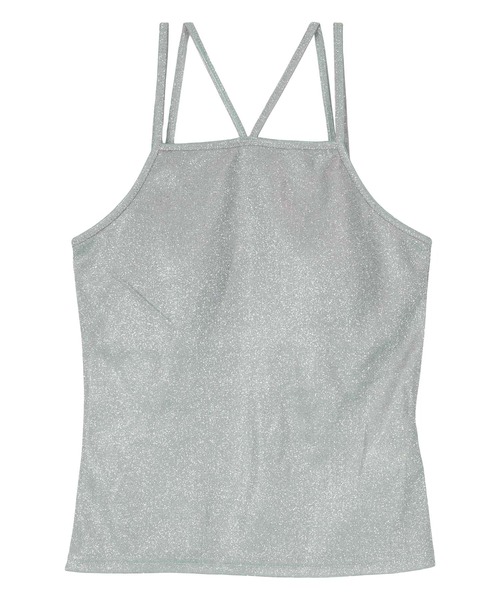 miette（ミエット）の「カップ付きラメホルターキャミソール（キャミソール・レディース・ブルー/グリーン/ブラック・FREE）」の13枚目の写真