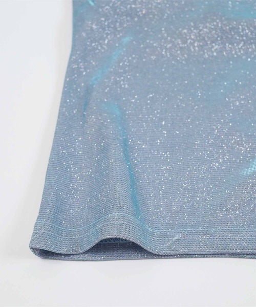 miette（ミエット）の「カップ付きラメホルターキャミソール（キャミソール・レディース・ブルー/グリーン/ブラック・FREE）」の18枚目の写真