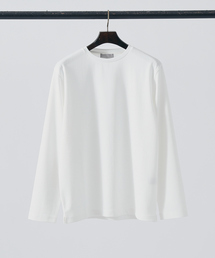 ABAHOUSE GRAY | 【チェック柄】ジャガード クルーネック 長袖 Tシャツ(Tシャツ/カットソー)