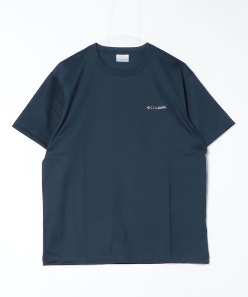 Columbia(コロンビア)の「コロンビア アーバンハイクショートスリーブティー(Tシャツ/カットソー・メンズ・ブラック×ホワイト/ネイビー/ホワイト×ネイビー・S/M/L/LL)」の1枚目の写真