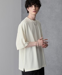 MONO-MART（モノマート）の「クールドライアムンゼン オーバーサイズサイドスリットベーシックカットソー（Tシャツ/カットソー・メンズ）」