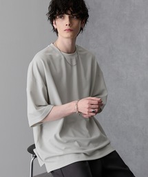 クールドライアムンゼン オーバーサイズサイドスリットベーシックカットソー