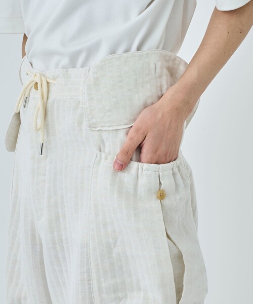 DISCOVERED(ディスカバード)の「OMBRE CHECK KILAKILA CARGO PANTS(カーゴパンツ・メンズ・ホワイト・3)」の10枚目の写真