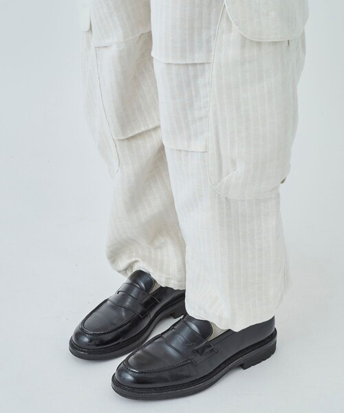 DISCOVERED(ディスカバード)の「OMBRE CHECK KILAKILA CARGO PANTS(カーゴパンツ・メンズ・ホワイト・3)」の12枚目の写真