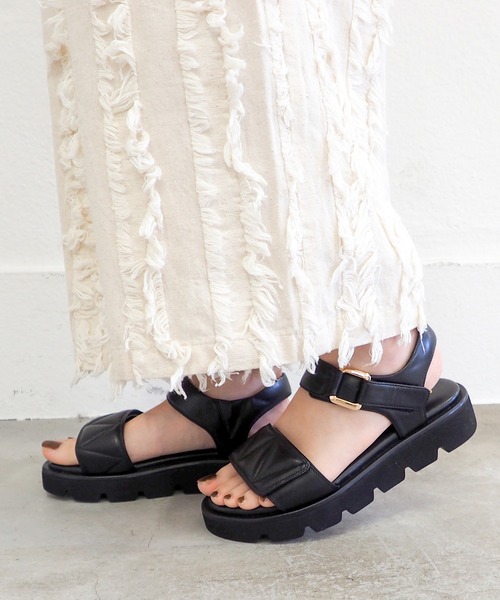 あしながおじさん（アシナガオジサン）の「パデットサンダル　1310235（サンダル・レディース・ブラック/アイボリー/ライトブルー/ライトグリーン・22.5cm/23.0cm/23.5cm/24.0cm/24.5cm/24cm/23cm）」の11枚目の写真