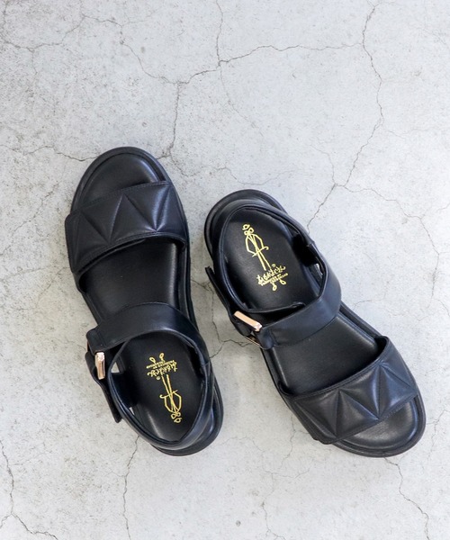 あしながおじさん（アシナガオジサン）の「パデットサンダル　1310235（サンダル・レディース・ブラック/アイボリー/ライトブルー/ライトグリーン・22.5cm/23.0cm/23.5cm/24.0cm/24.5cm/24cm/23cm）」の13枚目の写真