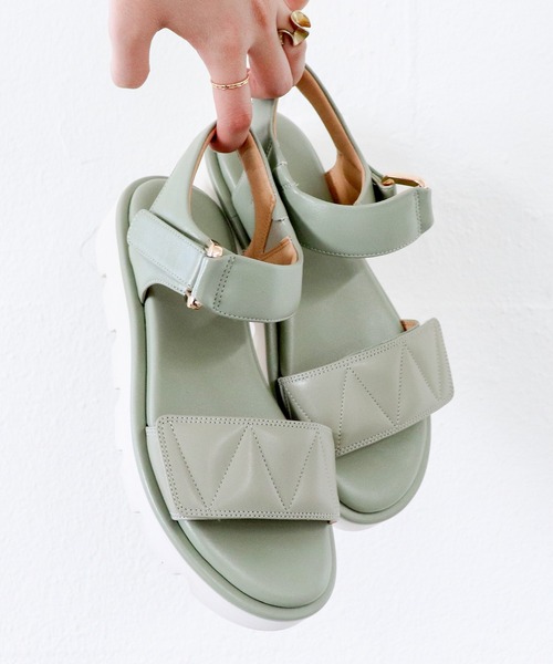 あしながおじさん（アシナガオジサン）の「パデットサンダル　1310235（サンダル・レディース・ブラック/アイボリー/ライトブルー/ライトグリーン・22.5cm/23.0cm/23.5cm/24.0cm/24.5cm/24cm/23cm）」の18枚目の写真