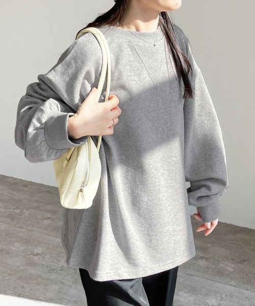 reca(レカ)の「シンプルカラートップス(Tシャツ/カットソー・レディース・グレー/オートミール/イエロー・FREE)」の21枚目の写真