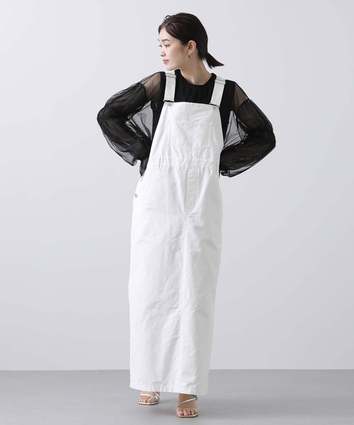 Gready Brilliant(グレディブリリアン)の「CNジャンパースカート(ジャンパースカート・レディース・ブラック/オフホワイト・38)」の3枚目の写真