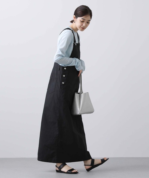 Gready Brilliant(グレディブリリアン)の「CNジャンパースカート(ジャンパースカート・レディース・ブラック/オフホワイト・38)」の15枚目の写真