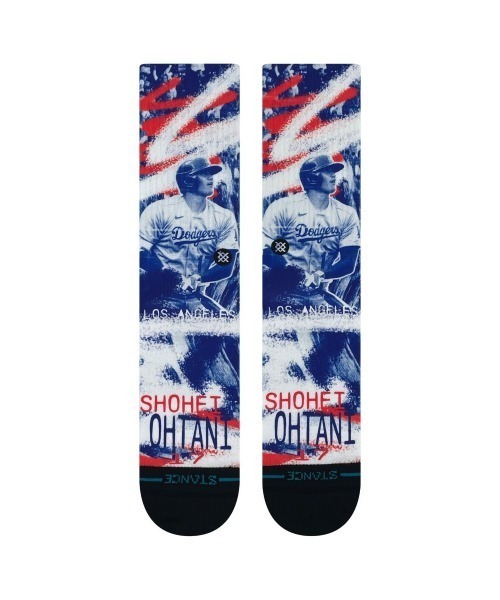 STANCE(スタンス)の「STANCE/スタンス ソックス STREAK OHTANI 2 "ドジャース 大谷翔平モデル" A556A24SO2(ソックス/靴下・メンズ・ブルー・L)」の2枚目の写真