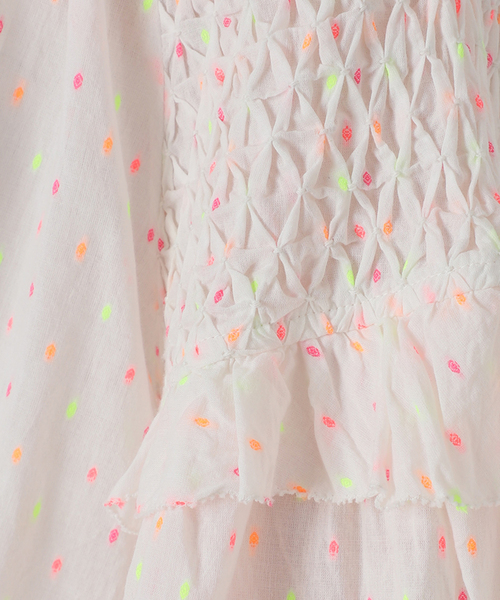 SLOBE citron.(スローブシトロン)の「SLOBE citron. スモッキングコットンブラウス(シャツ/ブラウス・レディース・A/ホワイト/ピンク・FREE)」の22枚目の写真