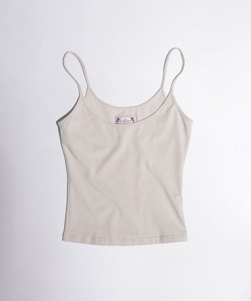 SCULPTOR（スカルプター）の「My Go To Tank Top/マイゴートゥタンクトップ（キャミソール・レディース・ホワイト系その他/ライトグレー/ホワイト/ブラック/グレー/ナチュラル・SMALL/MEDIUM/X-SMALL）」の2枚目の写真