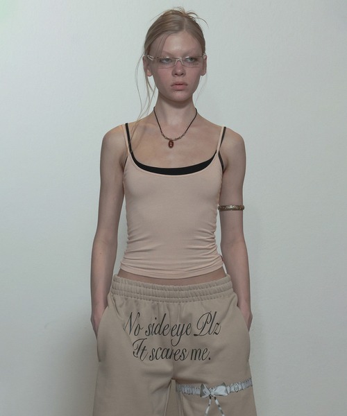 SCULPTOR（スカルプター）の「My Go To Tank Top/マイゴートゥタンクトップ（キャミソール・レディース・ホワイト系その他/ライトグレー/ホワイト/ブラック/グレー/ナチュラル・SMALL/MEDIUM/X-SMALL）」の6枚目の写真