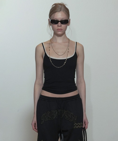 SCULPTOR（スカルプター）の「My Go To Tank Top/マイゴートゥタンクトップ（キャミソール・レディース・ホワイト系その他/ライトグレー/ホワイト/ブラック/グレー/ナチュラル・SMALL/MEDIUM/X-SMALL）」の3枚目の写真