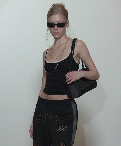 SCULPTOR（スカルプター）の「My Go To Tank Top/マイゴートゥタンクトップ（キャミソール・レディース・ホワイト系その他/ライトグレー/ホワイト/ブラック/グレー/ナチュラル・SMALL/MEDIUM/X-SMALL）」の9枚目の写真