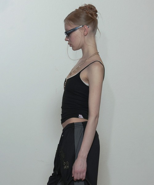 SCULPTOR（スカルプター）の「My Go To Tank Top/マイゴートゥタンクトップ（キャミソール・レディース・ホワイト系その他/ライトグレー/ホワイト/ブラック/グレー/ナチュラル・SMALL/MEDIUM/X-SMALL）」の10枚目の写真