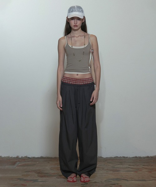 SCULPTOR（スカルプター）の「My Go To Tank Top/マイゴートゥタンクトップ（キャミソール・レディース・ホワイト系その他/ライトグレー/ホワイト/ブラック/グレー/ナチュラル・SMALL/MEDIUM/X-SMALL）」の16枚目の写真