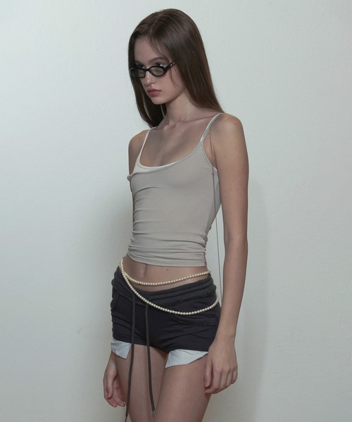 SCULPTOR（スカルプター）の「My Go To Tank Top/マイゴートゥタンクトップ（キャミソール・レディース・ホワイト系その他/ライトグレー/ホワイト/ブラック/グレー/ナチュラル・SMALL/MEDIUM/X-SMALL）」の20枚目の写真