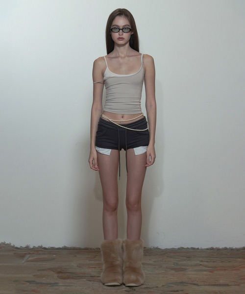 SCULPTOR（スカルプター）の「My Go To Tank Top/マイゴートゥタンクトップ（キャミソール・レディース・ホワイト系その他/ライトグレー/ホワイト/ブラック/グレー/ナチュラル・SMALL/MEDIUM/X-SMALL）」の22枚目の写真