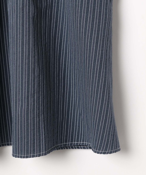 BAYFLOW(ベイフロー)の「シャーリングワンピース(KIDS)(ワンピース・キッズ・ブルー/ネイビー/グリーン・110cm/120cm/130cm/140cm/150cm)」の7枚目の写真