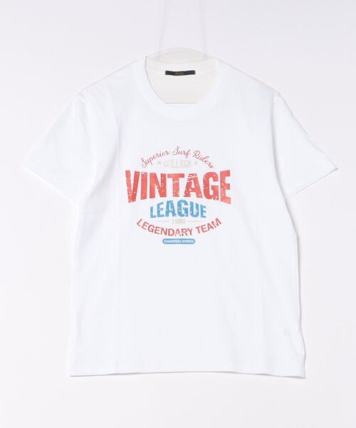 Ritzy(リッツィー)の「ロゴプリントT(Tシャツ/カットソー・レディース・ホワイト/ベージュ/グレー/ブラック・M/L/XL)」の9枚目の写真