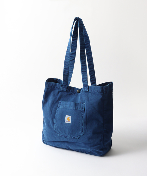 JOINT WORKS(ジョイントワークス)の「Carhartt GARRISON TOTE I033157(トートバッグ・メンズ・ブルー/アイボリー・FREE)」の2枚目の写真