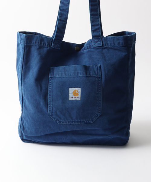 JOINT WORKS(ジョイントワークス)の「Carhartt GARRISON TOTE I033157(トートバッグ・メンズ・ブルー/アイボリー・FREE)」の6枚目の写真