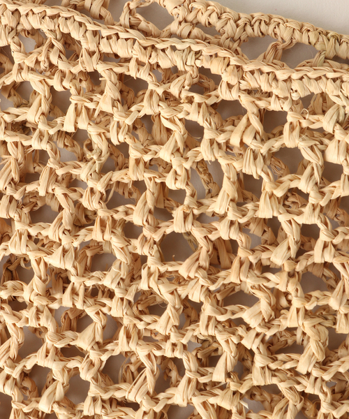 plage（プラージュ）の「RAFFIA SHOLDER バッグ（ショルダーバッグ・レディース・ベージュ・FREE）」の10枚目の写真