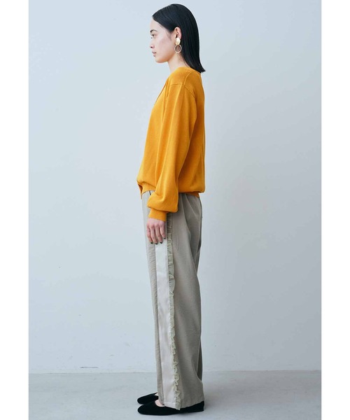 MEDE19F(メデジュウキュウ)の「MEDE19F マンテルボタンのUVカーディガン(カーディガン/ボレロ・レディース・ブラック/イエロー/ブルー・MEDIUM/LARGE)」の7枚目の写真