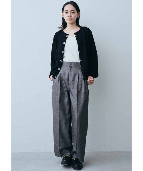 MEDE19F(メデジュウキュウ)の「MEDE19F マンテルボタンのUVカーディガン(カーディガン/ボレロ・レディース・ブラック/イエロー/ブルー・MEDIUM/LARGE)」の17枚目の写真