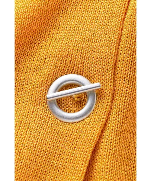 MEDE19F(メデジュウキュウ)の「MEDE19F マンテルボタンのUVカーディガン(カーディガン/ボレロ・レディース・ブラック/イエロー/ブルー・MEDIUM/LARGE)」の14枚目の写真