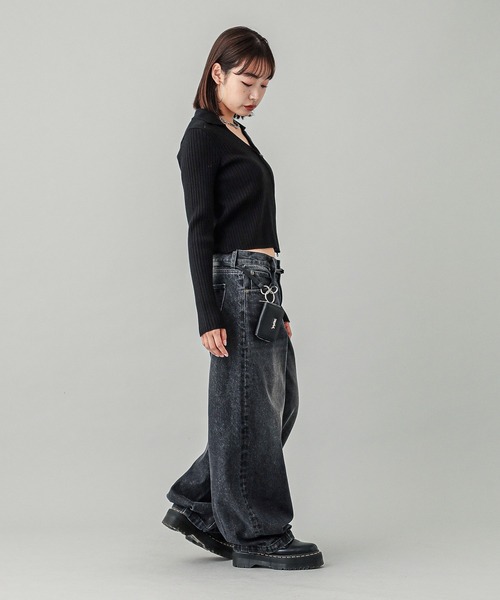 X-girl(エックスガール)の「BASIC COIN & CARD CASE(コインケース・レディース・シルバー/ゴールド・ONE SIZE)」の6枚目の写真