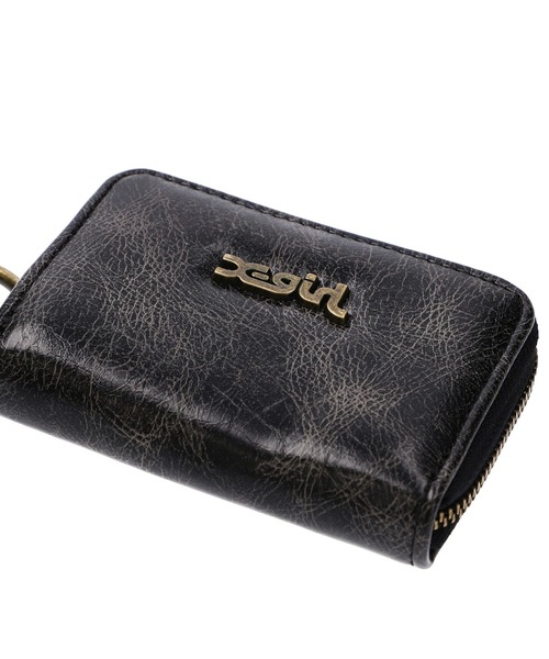 X-girl(エックスガール)の「BASIC COIN & CARD CASE(コインケース・レディース・シルバー/ゴールド・ONE SIZE)」の16枚目の写真