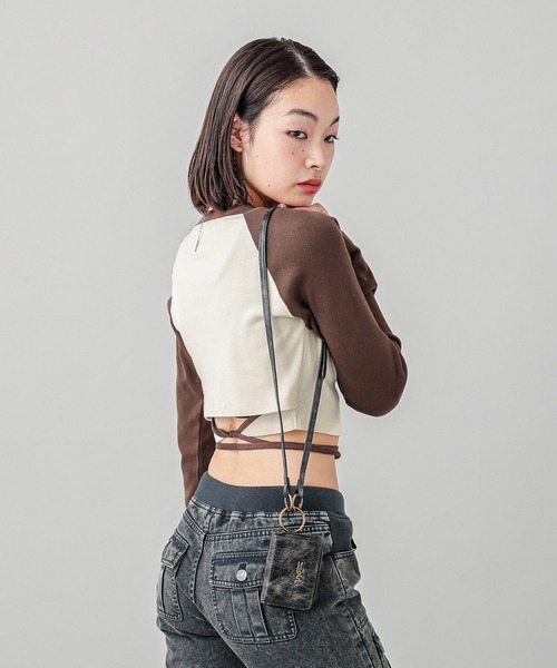 X-girl(エックスガール)の「BASIC COIN & CARD CASE(コインケース・レディース・シルバー/ゴールド・ONE SIZE)」の9枚目の写真