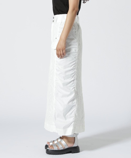 AULA AILA（アウラアイラ）の「AULA AILA/アウラアイラ/LACE COMBINATION STRAIGHT SKIRT（スカート・レディース・ブラック/ホワイト系2・0/1）」の17枚目の写真