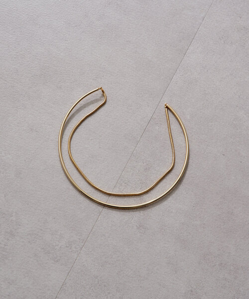 Kastane（カスタネ）の「【fiw.】チェーンチョーカー（ネックレス・レディース・シルバー/ゴールド・FREE）」の8枚目の写真