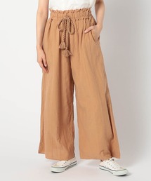 Grand PARK | コットンストライプ　ドビーパンツ(スラックス)