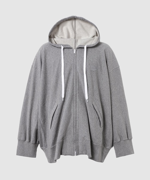 ZIPPED HOODIE