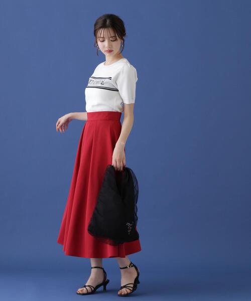 PROPORTION BODY DRESSING（プロポーションボディドレッシング）の「ジャガードニット / 1214270602（ニット/セーター・レディース・レッド/ホワイト/ネイビー・FREE）」の20枚目の写真