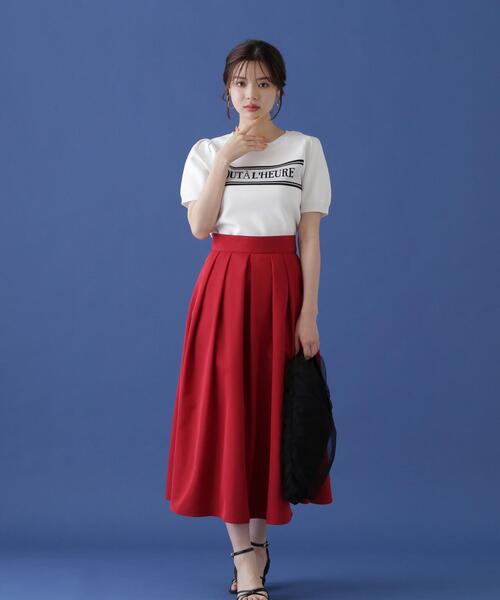 PROPORTION BODY DRESSING（プロポーションボディドレッシング）の「ジャガードニット / 1214270602（ニット/セーター・レディース・レッド/ホワイト/ネイビー・FREE）」の21枚目の写真