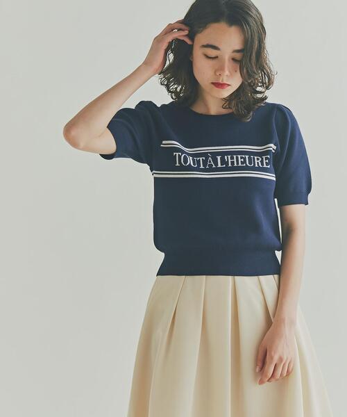 PROPORTION BODY DRESSING（プロポーションボディドレッシング）の「ジャガードニット / 1214270602（ニット/セーター・レディース・レッド/ホワイト/ネイビー・FREE）」の3枚目の写真