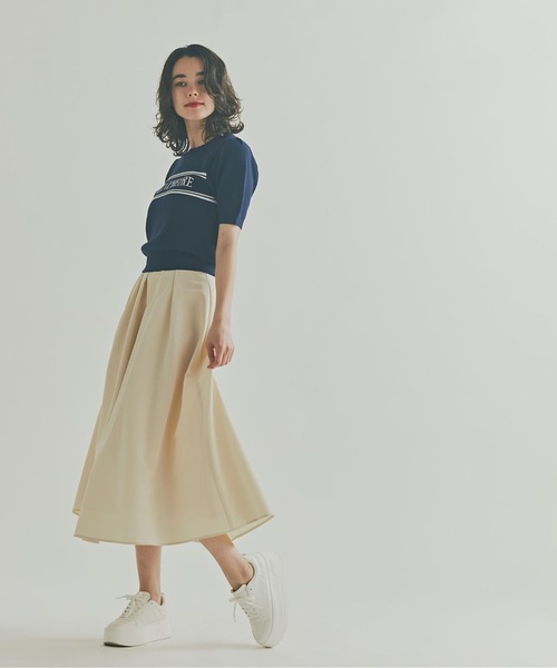 PROPORTION BODY DRESSING（プロポーションボディドレッシング）の「ジャガードニット / 1214270602（ニット/セーター・レディース・レッド/ホワイト/ネイビー・FREE）」の4枚目の写真