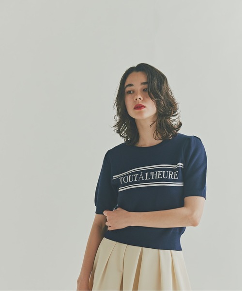 PROPORTION BODY DRESSING（プロポーションボディドレッシング）の「ジャガードニット / 1214270602（ニット/セーター・レディース・レッド/ホワイト/ネイビー・FREE）」の6枚目の写真