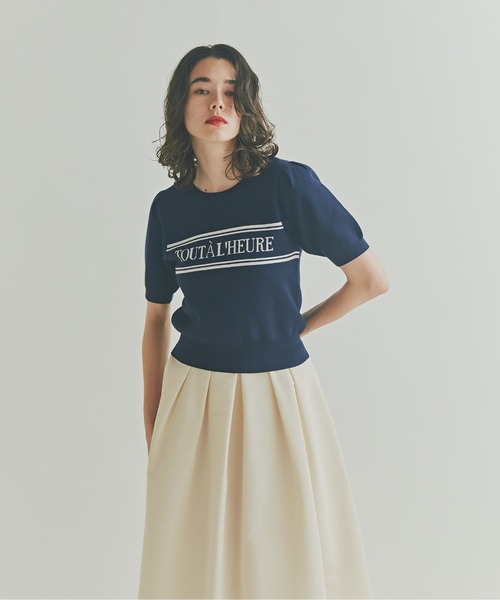 PROPORTION BODY DRESSING（プロポーションボディドレッシング）の「ジャガードニット / 1214270602（ニット/セーター・レディース・レッド/ホワイト/ネイビー・FREE）」の8枚目の写真