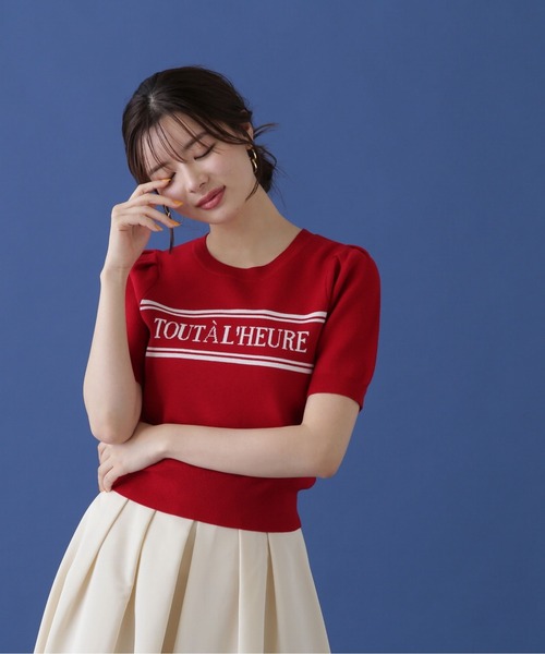 PROPORTION BODY DRESSING（プロポーションボディドレッシング）の「ジャガードニット / 1214270602（ニット/セーター・レディース・レッド/ホワイト/ネイビー・FREE）」の11枚目の写真