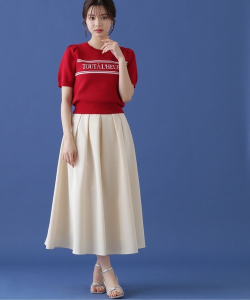 PROPORTION BODY DRESSING（プロポーションボディドレッシング）の「ジャガードニット / 1214270602（ニット/セーター・レディース・レッド/ホワイト/ネイビー・FREE）」の12枚目の写真