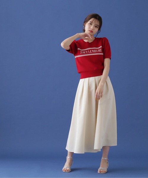 PROPORTION BODY DRESSING（プロポーションボディドレッシング）の「ジャガードニット / 1214270602（ニット/セーター・レディース・レッド/ホワイト/ネイビー・FREE）」の13枚目の写真