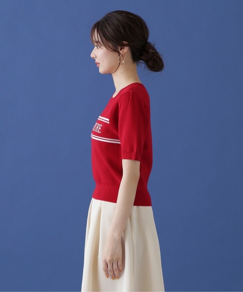 PROPORTION BODY DRESSING（プロポーションボディドレッシング）の「ジャガードニット / 1214270602（ニット/セーター・レディース・レッド/ホワイト/ネイビー・FREE）」の15枚目の写真